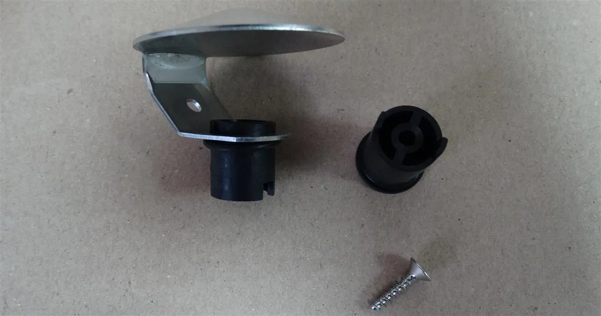 Piston GCH Straalpijp horizontaal wandbevestiging