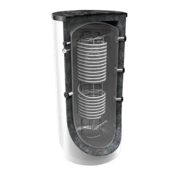 Tesy hygiëne buffervat staal 500 liter met 1 warmtewisselaar